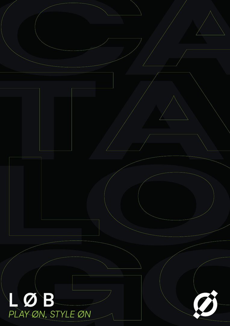 Portada del catálogo LØB 2026 de ropa de pádel personalizada